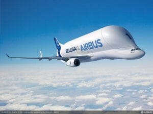 イルカ型の巨大飛行機「ベルーガXL」、ついに製造開始