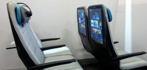 期待大！　エコノミークラス用の巨大モニターが登場