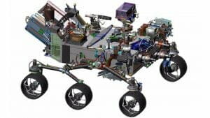 NASA、新型火星探査車「Mars 2020」を公開 生命の痕跡調査へ