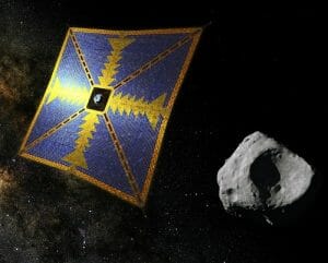 50m!巨大すぎる宇宙探査機、市民体育館で公開実験