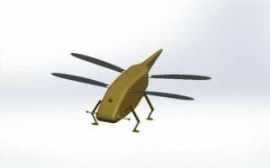 ドローンの未来はトンボ型？　羽で飛ぶ小型ドローン開発をイギリス政府が後押し