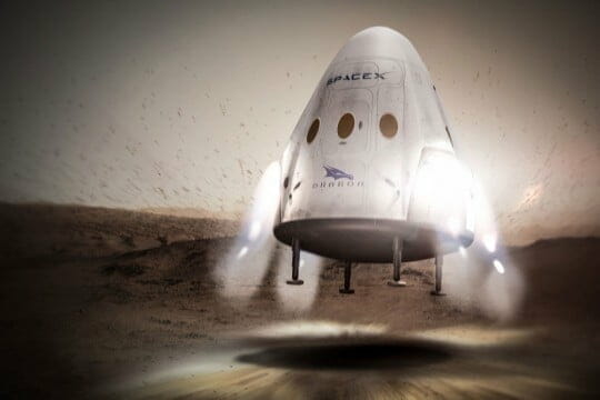 イーロン・マスク氏、自社の宇宙船は「火星を超えた探査が可能」と発言