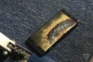 交換済みGalaxy Note 7、米航空で発煙事故が発生　サムスンと米当局は調査へ