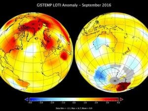 「最も熱い9月」過去136年間より観測 NASA発表 止まらぬ地球温暖化