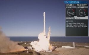 スペースX、4ヶ月ぶりのロケット打ち上げ実施　1段目のドローン船着地も成功