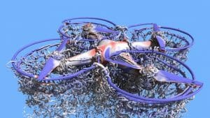 NASA、ドローン飛行のおどろおどろしい気流シミュレーションを公開
