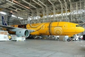 スターウォーズコラボの「C-3PO ANA JET」披露　本日より国内線に就航開始！