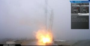 スペースX、「ファルコン9」打ち上げ実施　イリジウム社人工衛星搭載