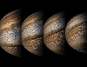 探査機「ジュノー」が捉えた、嵐渦巻く木星の新たな姿