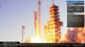 スペースX、再使用ロケットの打ち上げ成功！　人工衛星「SES 11/EchoStar 105」搭載