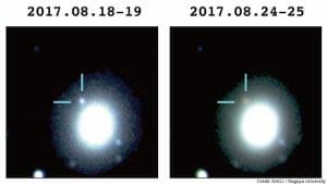 日本観測チーム、重力波天体の光を初観測 重元素誕生予測とほぼ一致