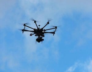ドローン、大垣市のイベントで落下しけが人発生　運用に疑問も
