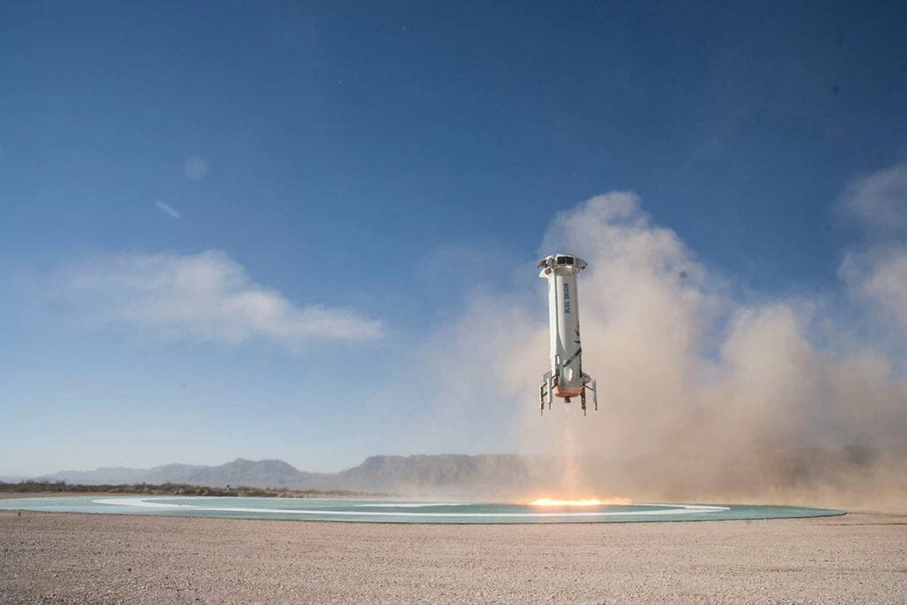 画像で見る、宇宙旅行用「ニュー・シェパード」新型ロケット&宇宙船の打ち上げから着陸まで 3 20171214nns24