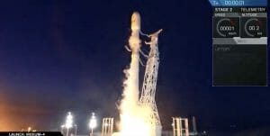 スペースX「ファルコン9」打ち上げ実施！ 「Iridium Next」搭載　第1段着陸はおこなわず
