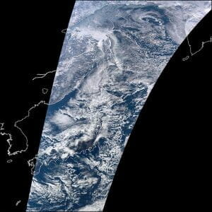 「しきさい」画像を初取得　気候変動観測衛星