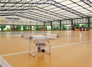 都内3箇所にドローン練習場「DRONE COURT」がオープン　風が吹くコートも