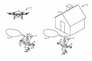アマゾン、声掛けとジェスチャーに反応する配達ドローン特許を出願