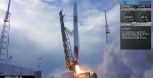スペースX「ファルコン9」打ち上げ成功　再使用補給船で宇宙ステーションへ