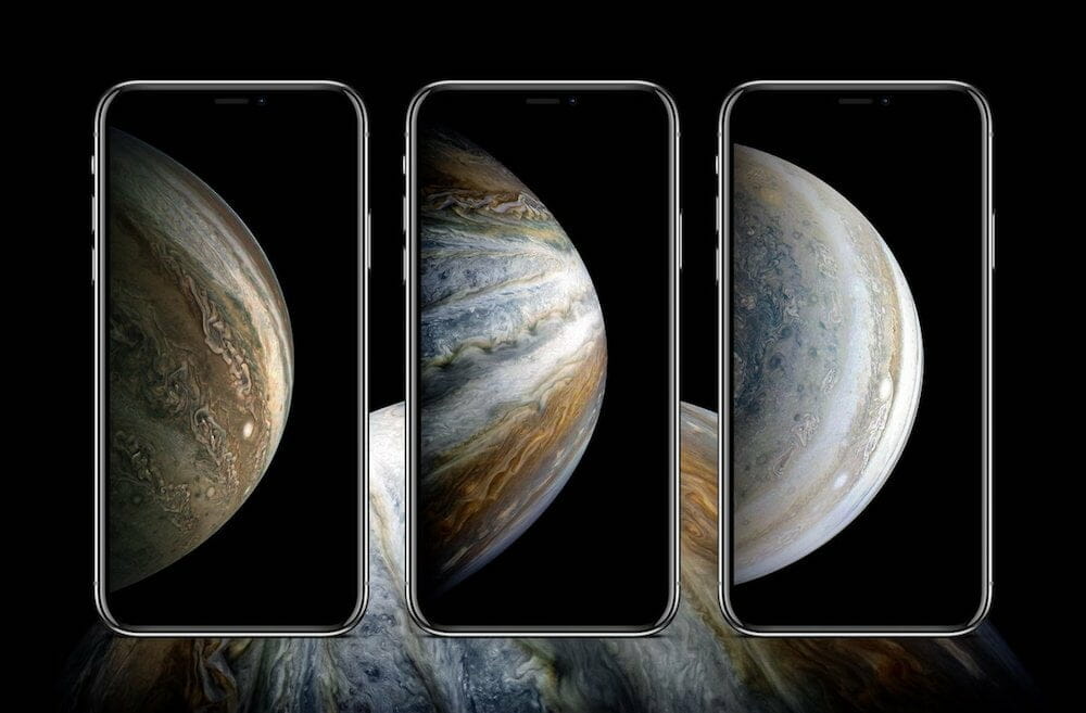Iphone Xs 気分先取り 木星モチーフの壁紙をどうぞ Sorae 宇宙へのポータルサイト