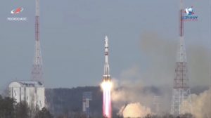 「ソユーズ」打ち上げ実施 アクセルスペース地球観測衛星「GRUS」など搭載