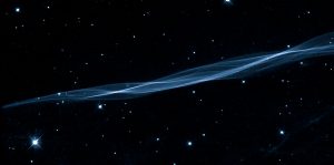 超新星残骸の中に見た白いヴェール