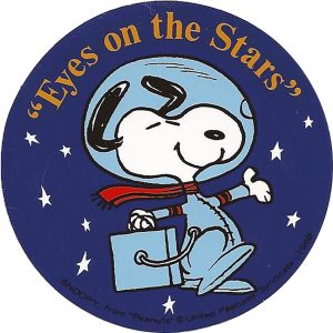 スヌーピー ビンテージ NASA アポロ 宇宙飛行士 1990年代 ポスター