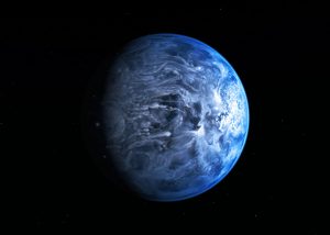 太陽系外の青い巨大ガス惑星
