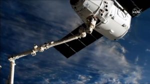 3回目となる再使用ドラゴン補給船が宇宙ステーションに到着