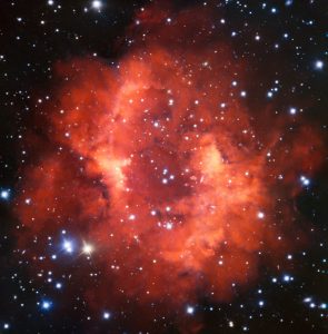 朽ち果てた星が遺した赤の印