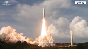 アリアン5ロケットが2機の通信衛星を打ち上げ実施