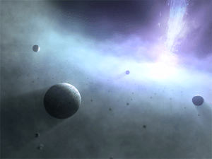 巨大ブラックホールの周囲に数多くの「惑星」が存在しているかも