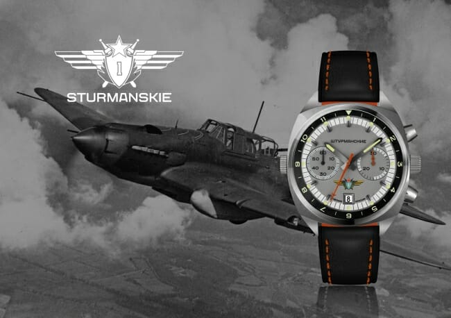 ソ連の空軍パイロットが愛用した腕時計を忠実再現。限定300個で