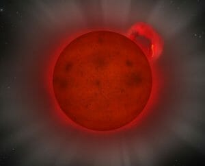 欧州の観測衛星、小さな恒星の予想外のスーパーフレアを観測していた