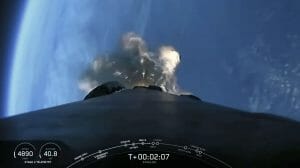 スペースX、スターリンク衛星を打ち上げ。トラブルがありながらも軌道投入成功