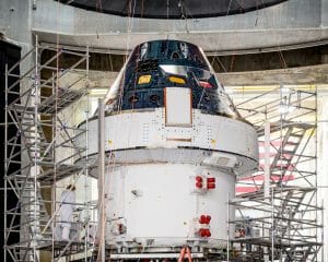 現在試験を受けているオリオン宇宙船、フロリダには3月下旬に戻る予定