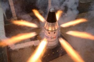 オリオン宇宙船、脱出システムモータの最終テストに成功