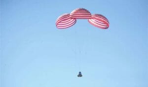 中国の次世代宇宙船、軌道マヌーバ実施し地上へと帰還