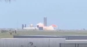スペースX、スターシップの3回目のエンジン点火テストに成功