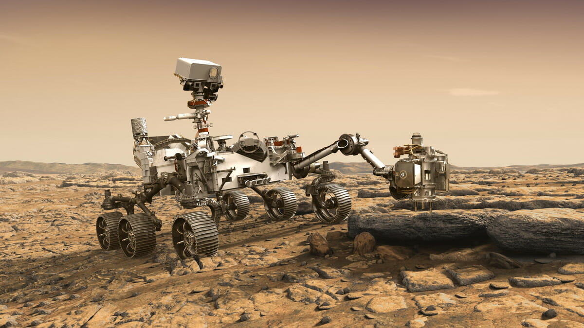 NASAの火星探査機Perseverance (Credit: NASA/JPL)