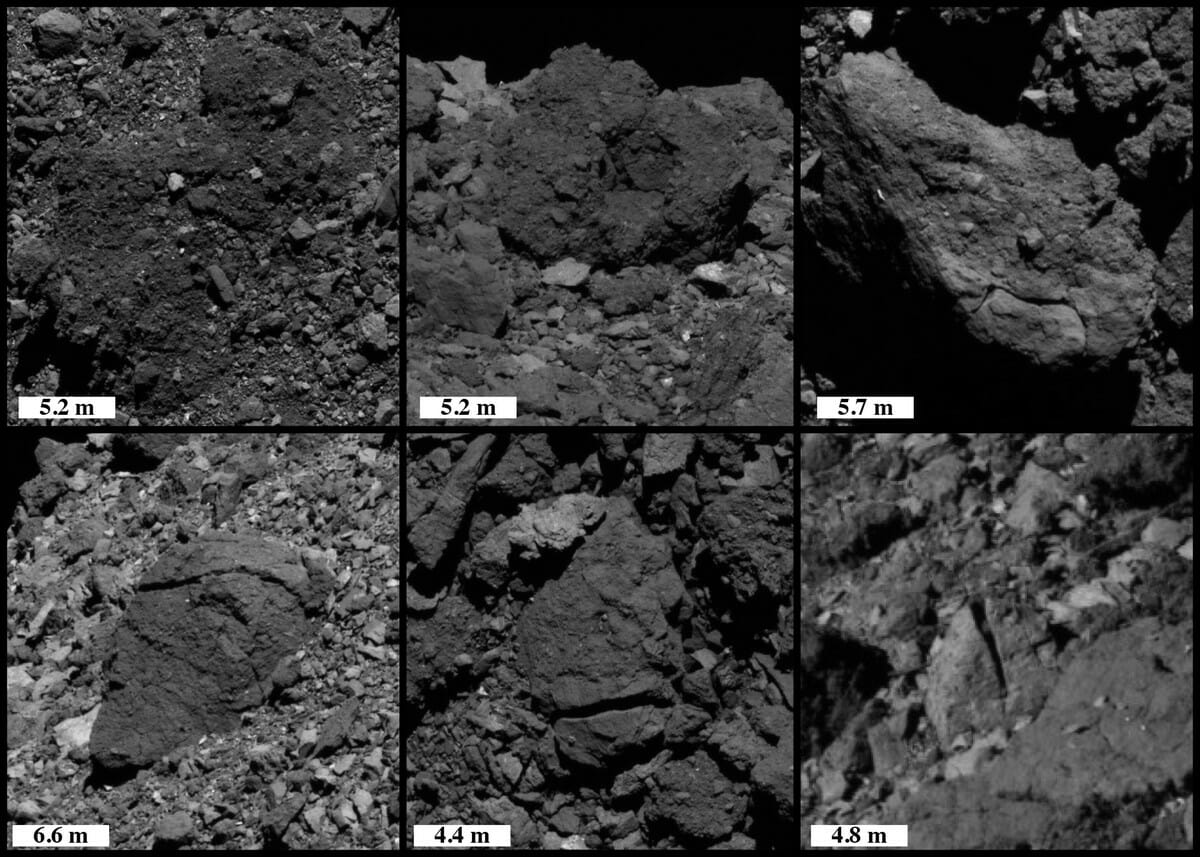 摂氏0度の昼夜の温度差 小惑星ベンヌ表面の亀裂や剥離を確認 Sorae 宇宙へのポータルサイト