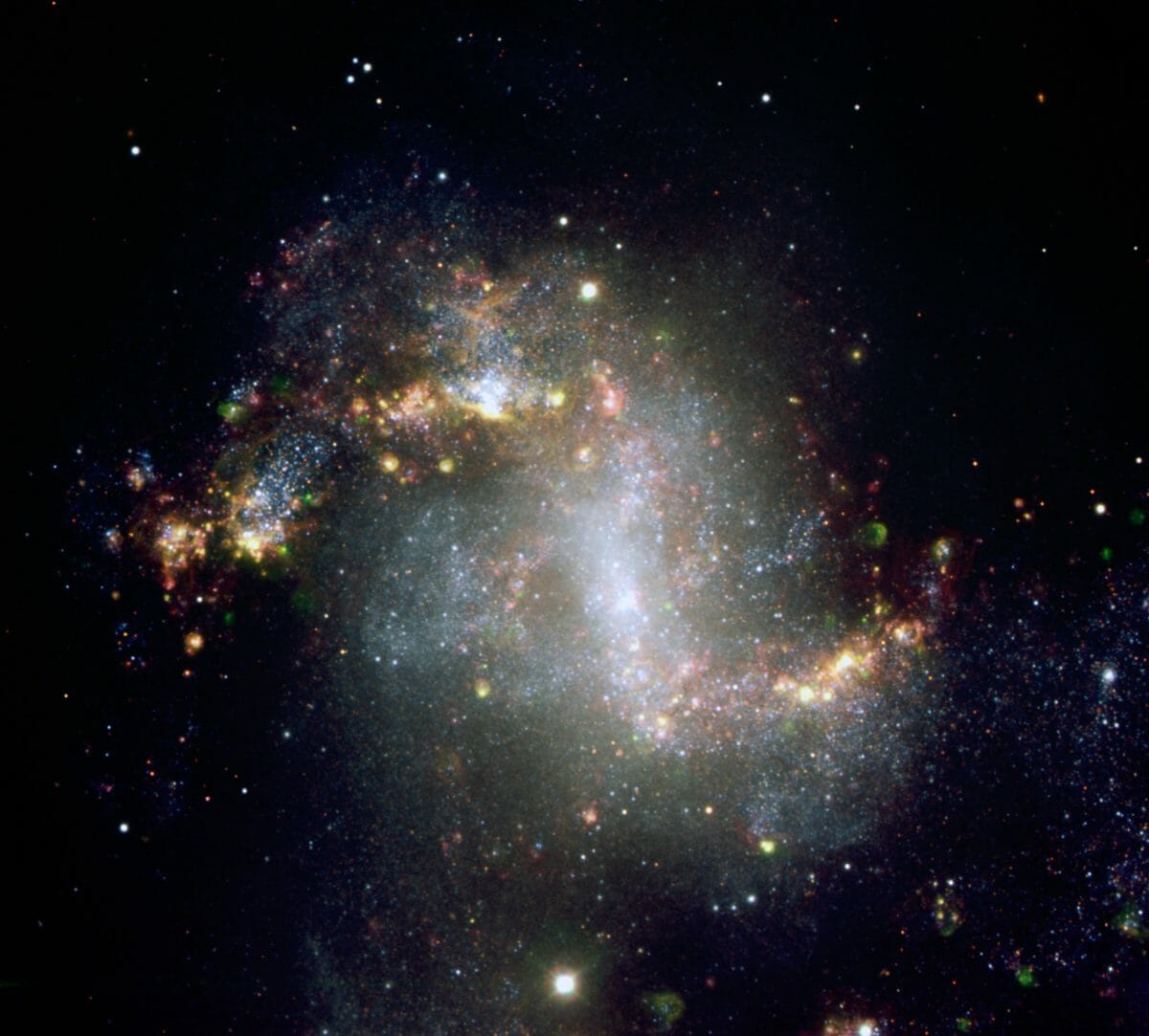 渦巻銀河「NGC 1313」