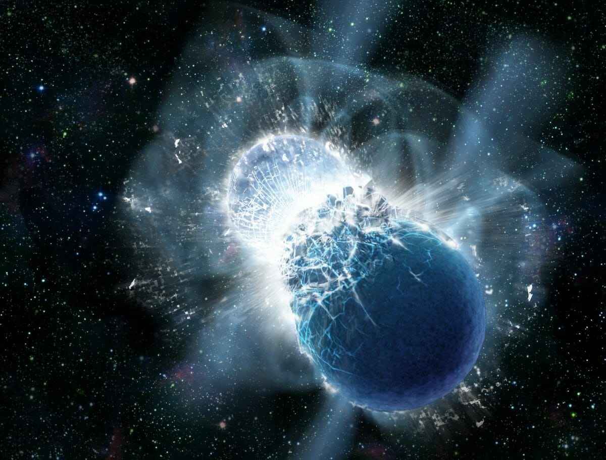 ハッブル宇宙望遠鏡が検出したガンマ線バーストの異常、原因は中性子星合体で誕生したマグネターか