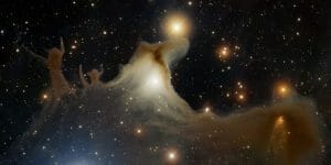 星降る夜に現れた幽霊を思わせるケフェウス座の「ゴースト星雲」