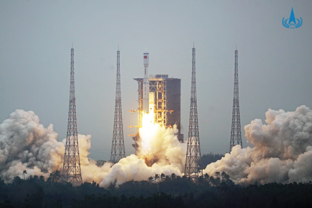 中国、新型ロケット「長征8号」打ち上げ成功　再利用が可能に