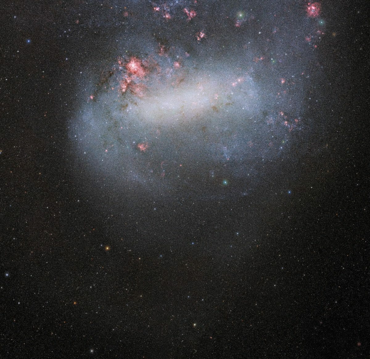 セロ・トロロ汎米天文台で撮影された「大マゼラン雲」