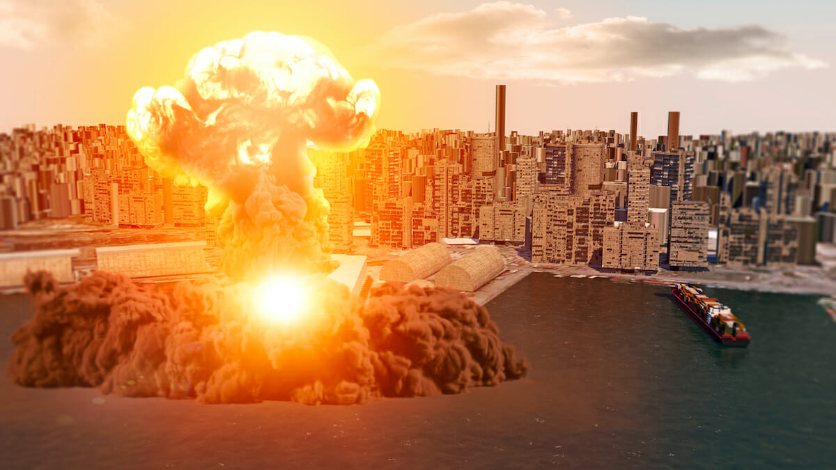2020年に起きたベイルートの爆発、核以外では歴史上最大級の規模だった