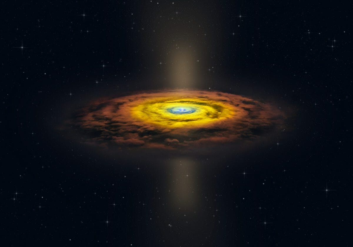 ブラックホールの活動が激変させた銀河中心付近の環境、アルマ望遠鏡が捉える