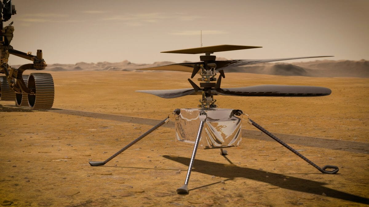 火星の空を4月8日以降に初飛行　火星ヘリコプター「Ingenuity」