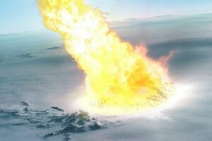 約43万年前に南極で天体衝突? 気化した天体が氷床に到達か