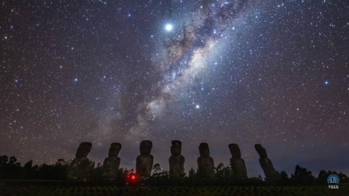 80秒間世界一周　さあ、一緒に世界の星空巡りの旅に出よう！